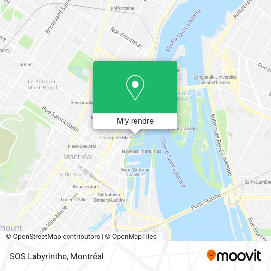 SOS Labyrinthe plan