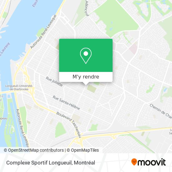 Complexe Sportif Longueuil plan