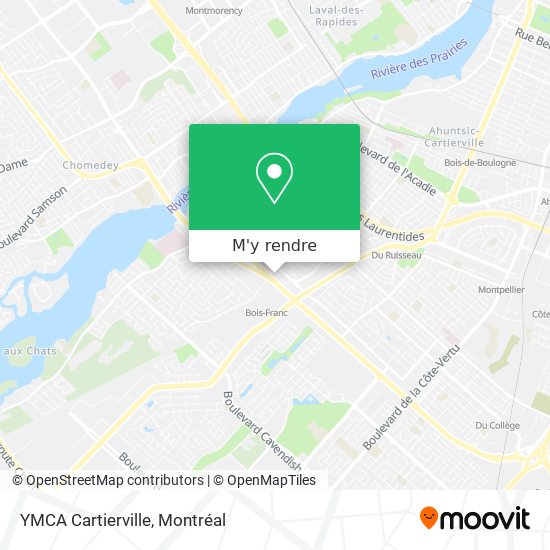 YMCA Cartierville plan