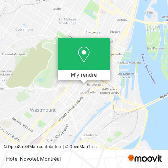 Hotel Novotel plan