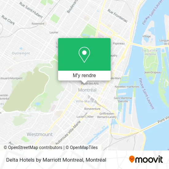 Delta Hotels by Marriott Montreal plan