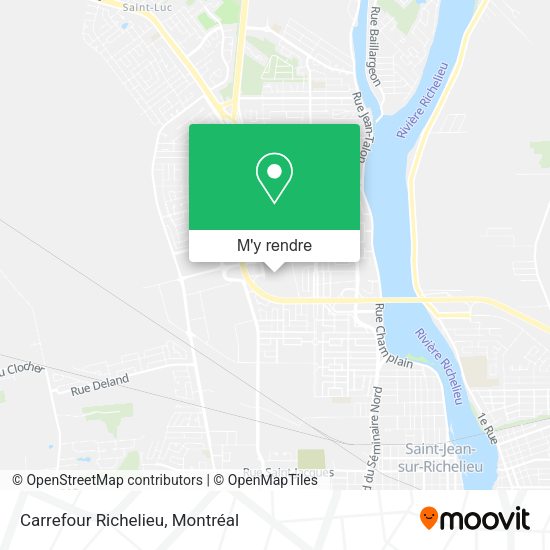 Carrefour Richelieu plan