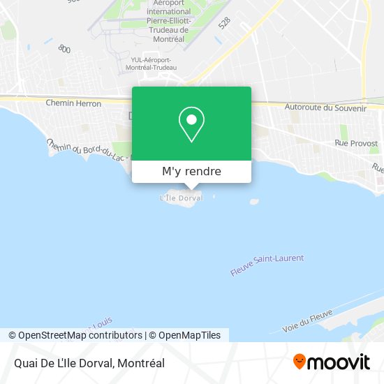 Quai De L'Ile Dorval plan