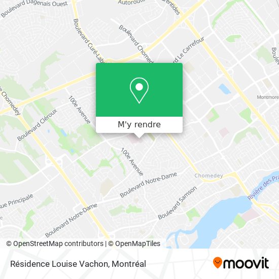 Résidence Louise Vachon plan