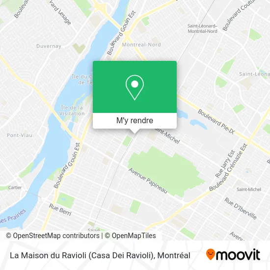 La Maison du Ravioli (Casa Dei Ravioli) plan