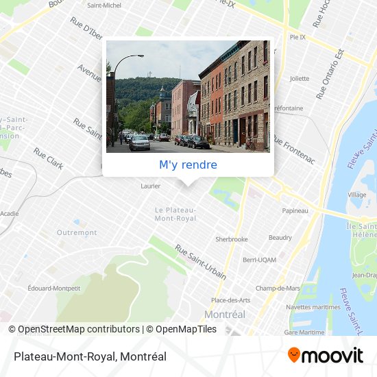 Plateau-Mont-Royal plan