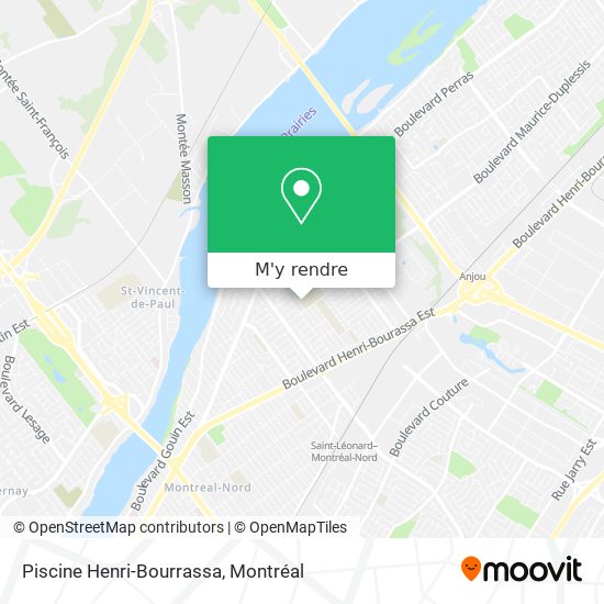 Piscine Henri-Bourrassa plan