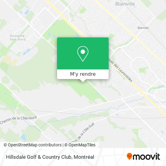 Hillsdale Golf & Country Club plan