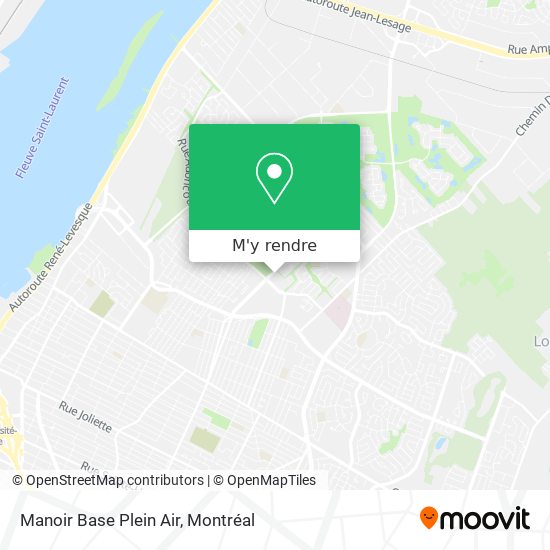 Manoir Base Plein Air plan