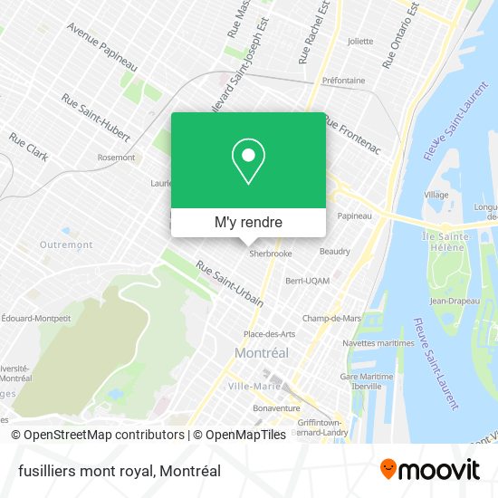 fusilliers mont royal plan