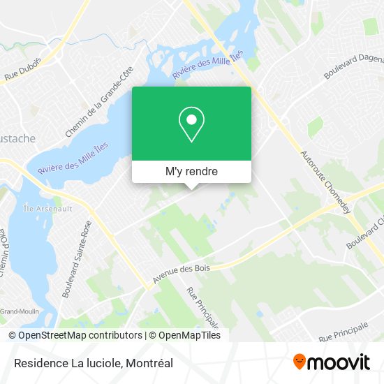 Residence La luciole plan