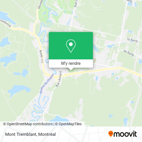 Mont Tremblant plan