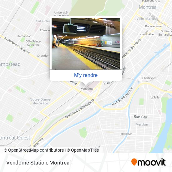 Vendôme Station plan