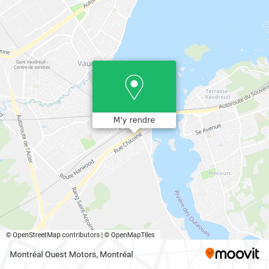 Montréal Ouest Motors plan