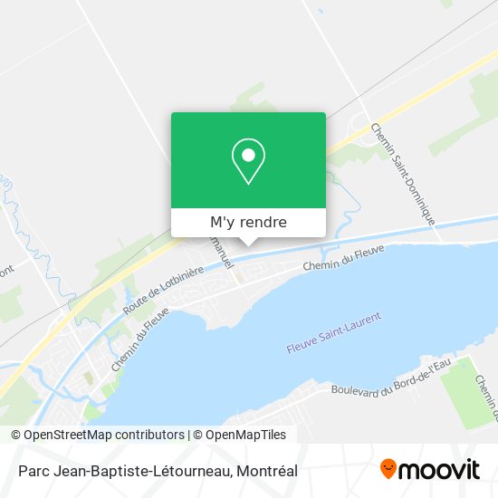 Parc Jean-Baptiste-Létourneau plan