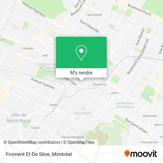 Froment Et De Sève plan
