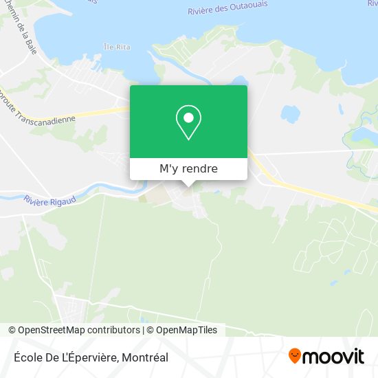 École De L'Épervière plan