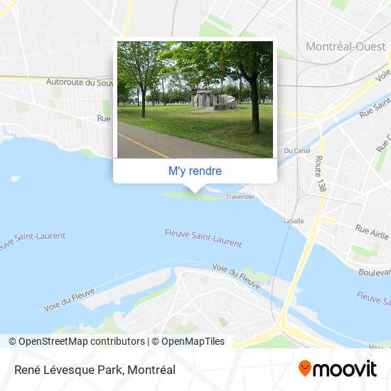 René Lévesque Park plan