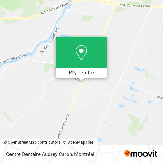 Centre Dentaire Audrey Caron plan