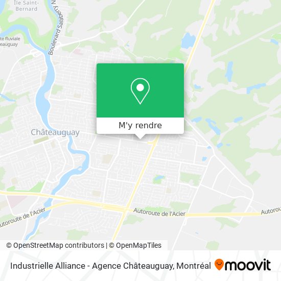 Industrielle Alliance - Agence Châteauguay plan