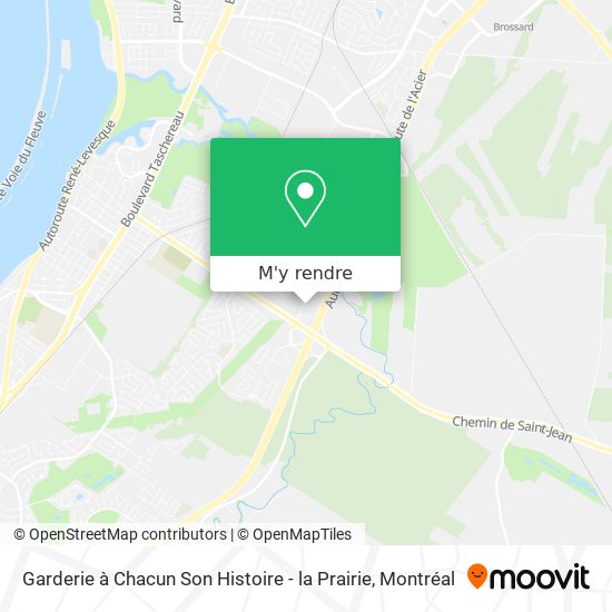 Garderie à Chacun Son Histoire - la Prairie plan