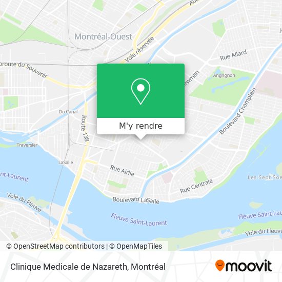 Clinique Medicale de Nazareth plan