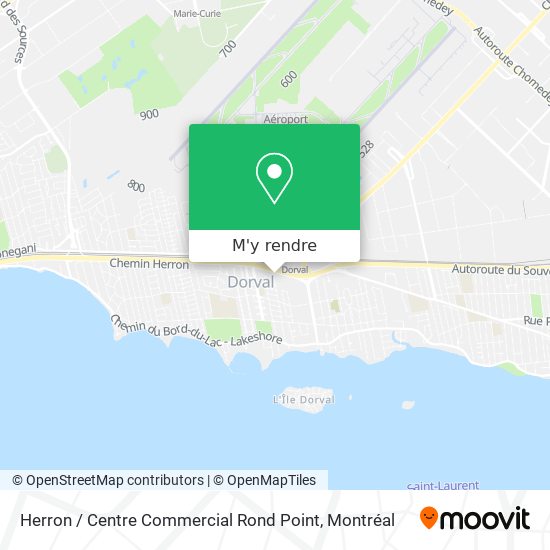 Herron / Centre Commercial Rond Point plan