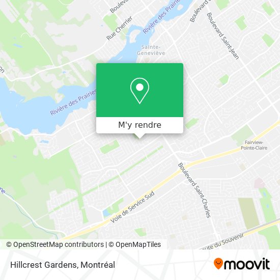 Hillcrest Gardens plan