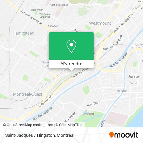 Saint-Jacques / Hingston plan