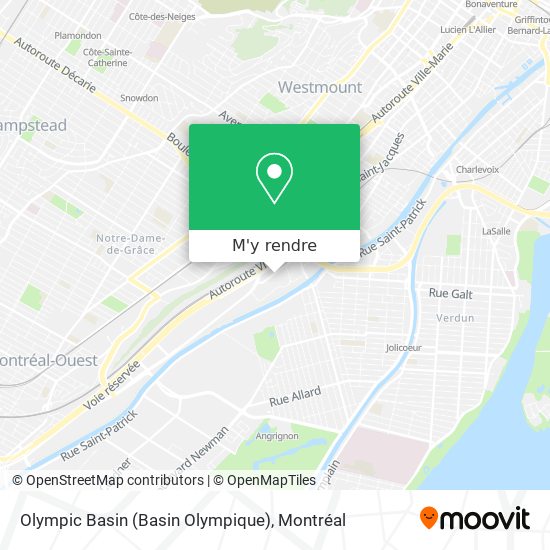 Olympic Basin (Basin Olympique) plan