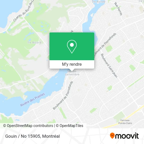 Gouin / No 15905 plan