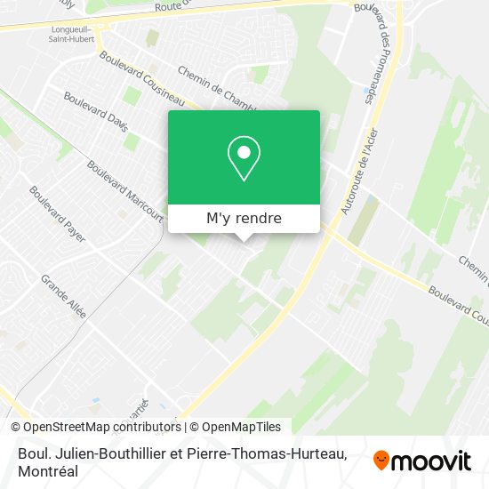 Boul. Julien-Bouthillier et Pierre-Thomas-Hurteau plan
