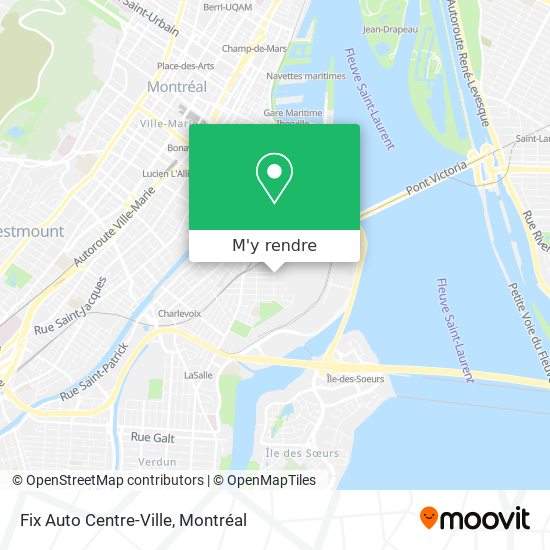 Fix Auto Centre-Ville plan