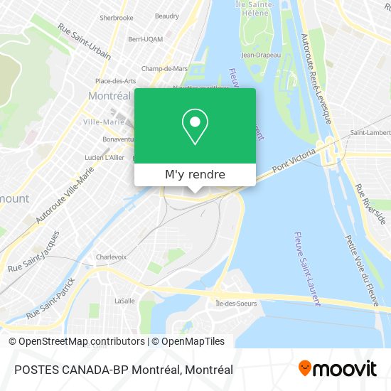 POSTES CANADA-BP Montréal plan