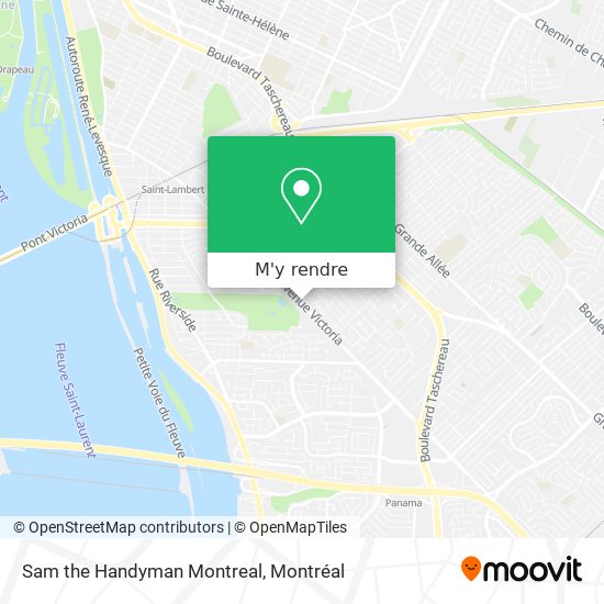 Sam the Handyman Montreal plan