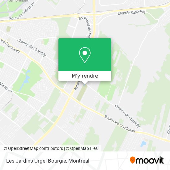 Les Jardins Urgel Bourgie plan