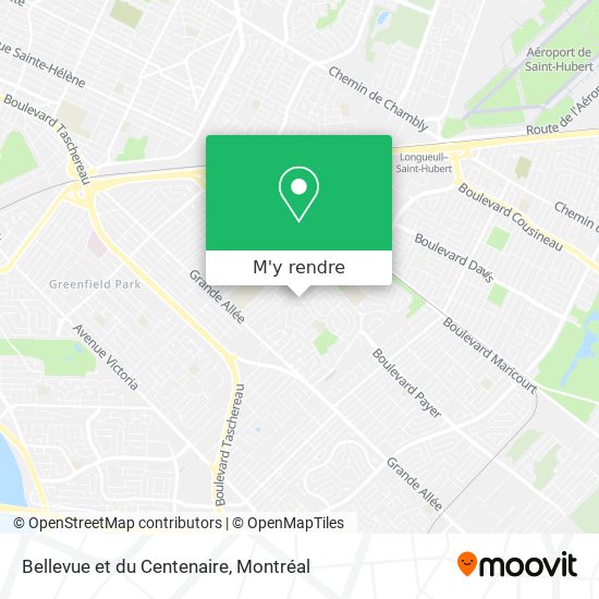 Bellevue et du Centenaire plan
