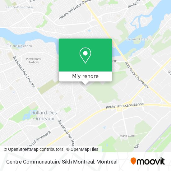 Centre Communautaire Sikh Montréal plan