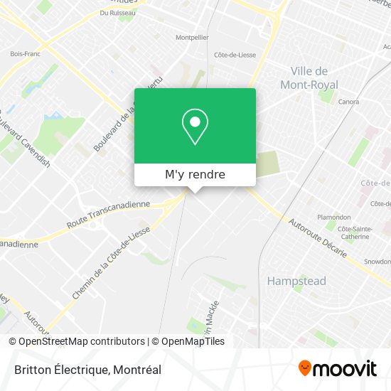 Britton Électrique plan