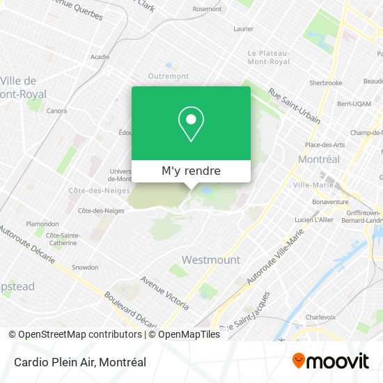 Cardio Plein Air plan