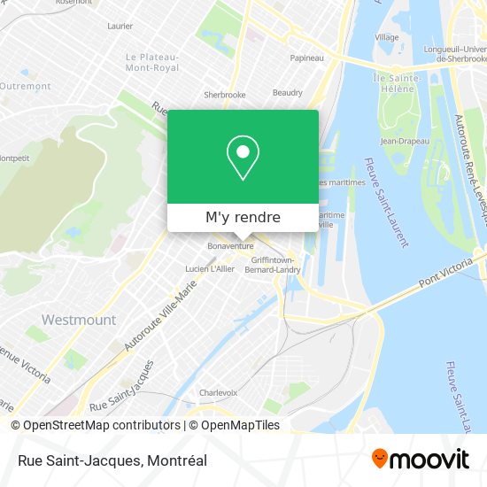Rue Saint-Jacques plan