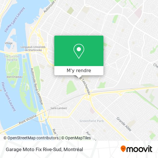 Garage Moto Fix Rive-Sud plan