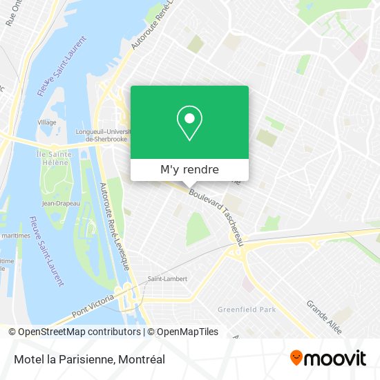 Motel la Parisienne plan