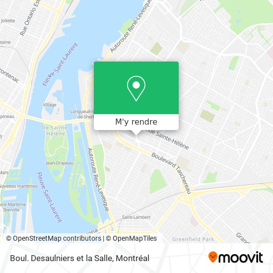 Boul. Desaulniers et la Salle plan