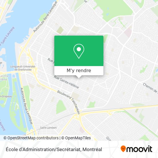 École d'Administration / Secrétariat plan