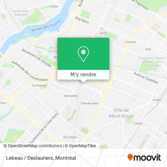 Lebeau / Deslauriers plan