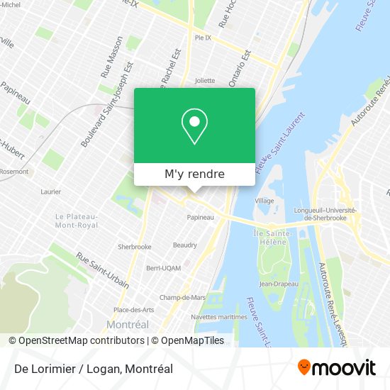 De Lorimier / Logan plan