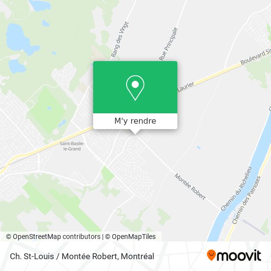 Ch. St-Louis / Montée Robert plan