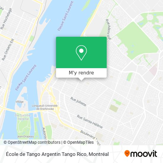 École de Tango Argentin Tango Rico plan