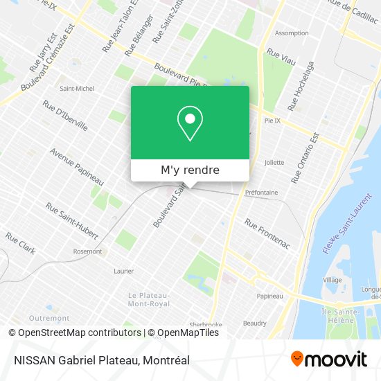 NISSAN Gabriel Plateau plan